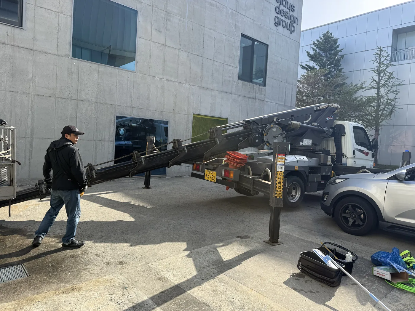 외벽·고소작업 청소 작업 현장 7